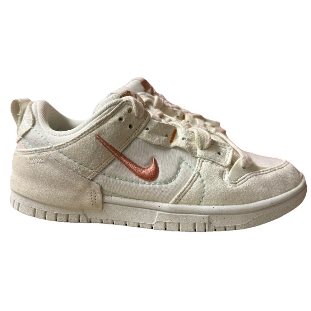 Nike Women Dunk Low Disrupt 2 Pale Ivory Sail | DH4402-100 Size Women 6.5 Men 5